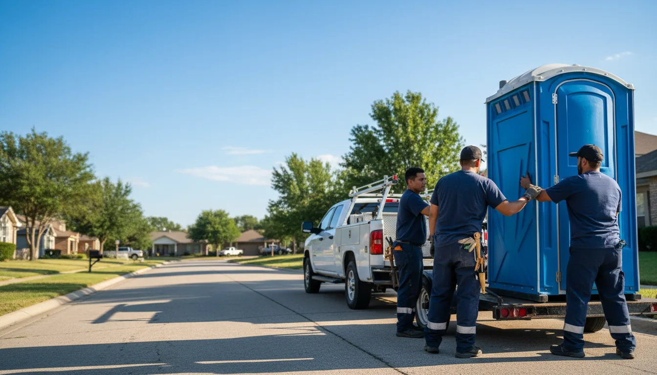 Portable Toilet Rental in Saint Marys, OH near me